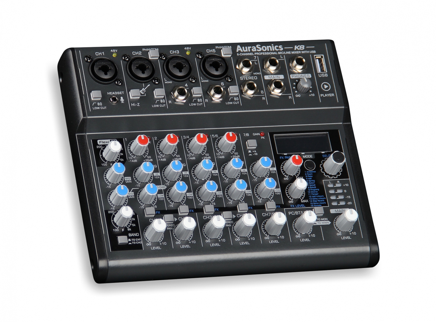AuraSonics K8 компактный микшерный пульт в Находке