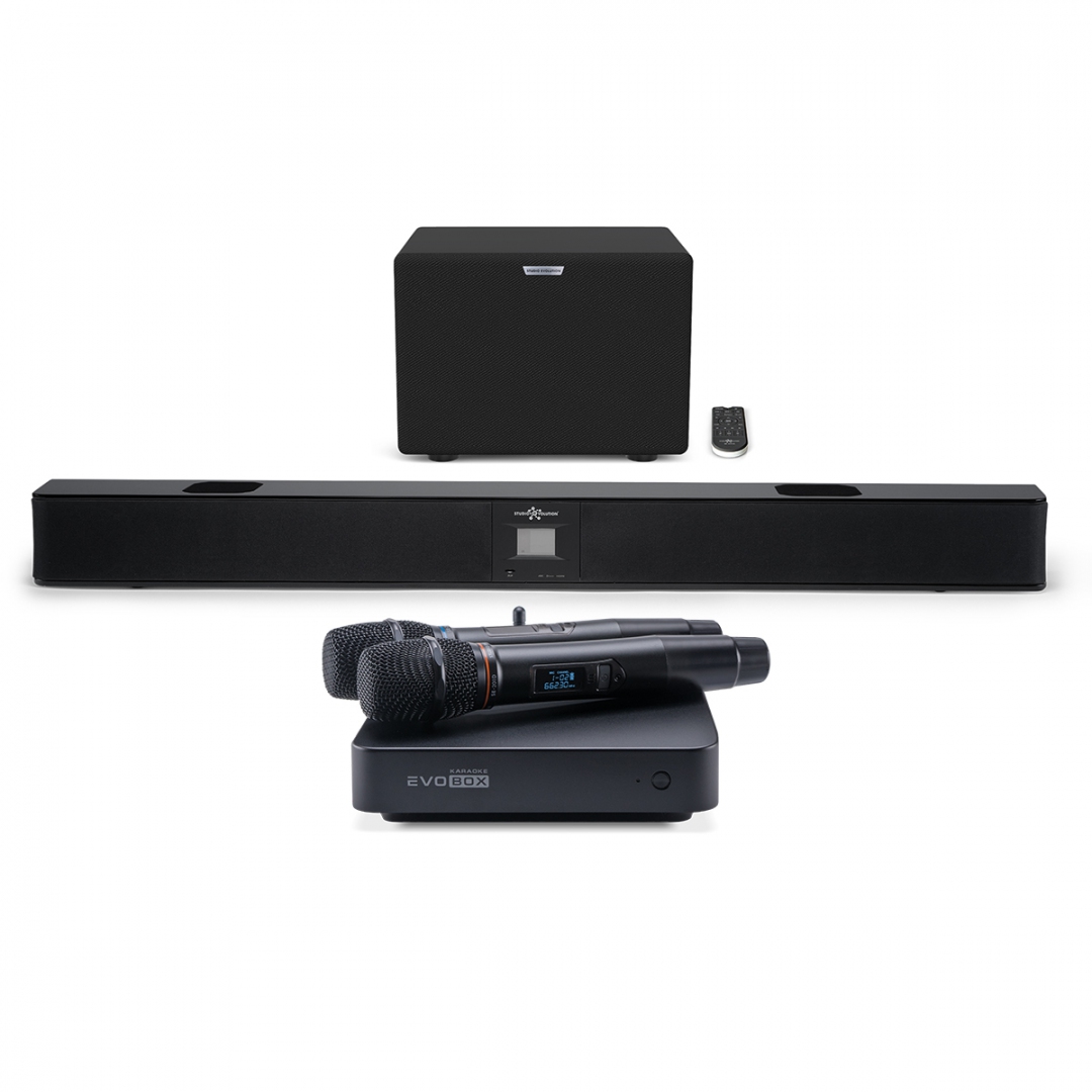караоке-комплект EVOBOX Plus + EvoSound Bar (саундбар с караоке) в Находке