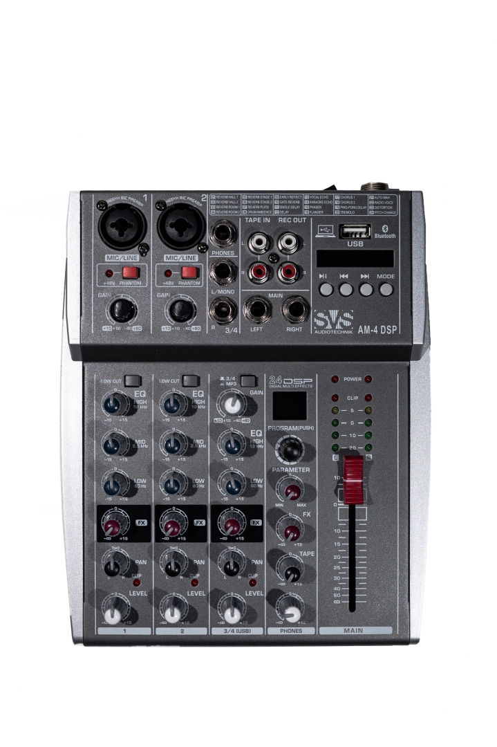 SVS Audiotechnik mixers AM-4 DSP Аналоговый микшерный пульт, 4-канала в Находке