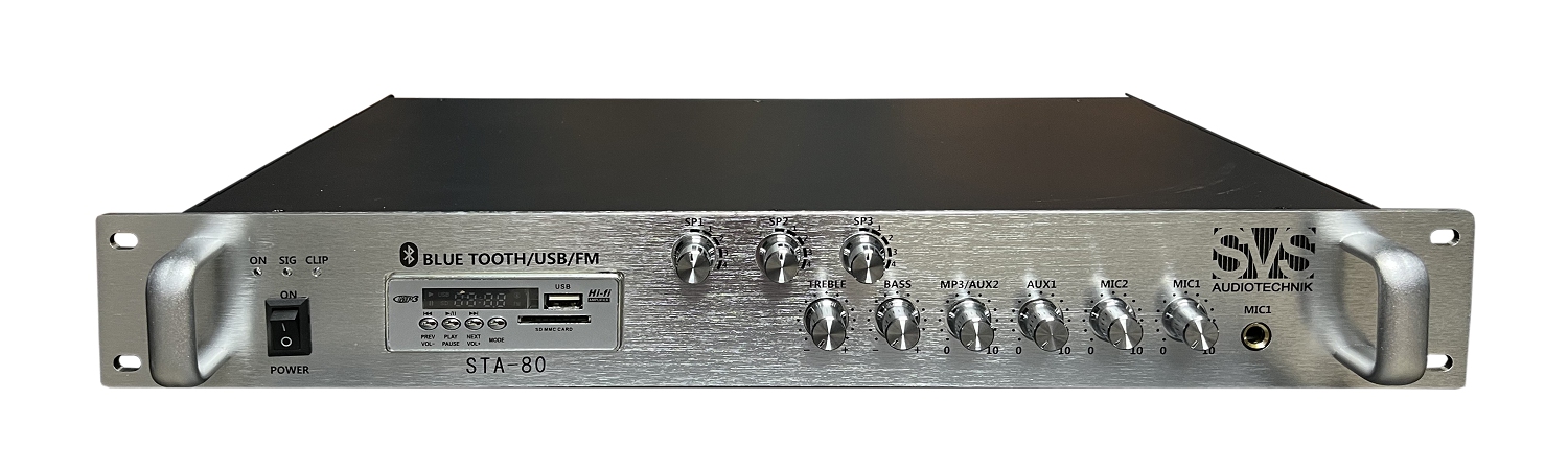 SVS Audiotechnik STA-80 Микшер-усилитель для систем Public Address в Находке